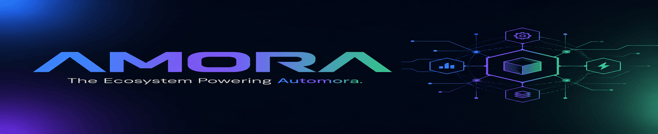 AMORA profile banner