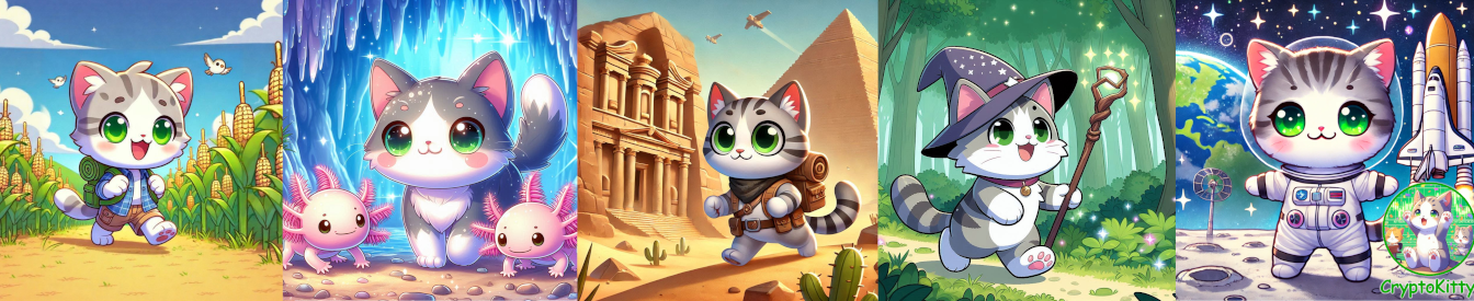 CryptoKitty profile banner