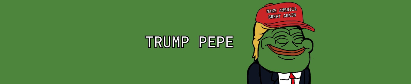 Trump Pepe profile banner