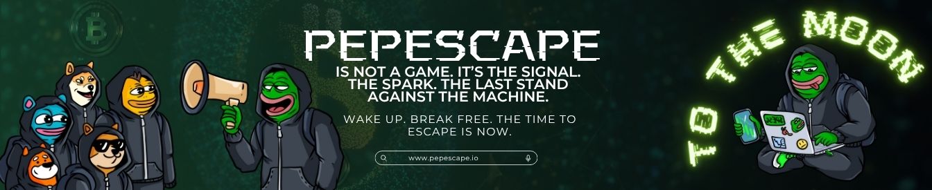 PEPESCAPE profile banner