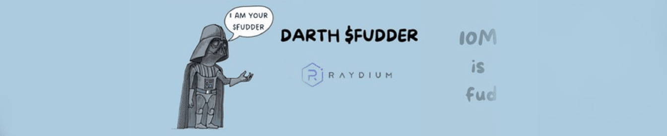 ´Darth $FUDDER profile banner