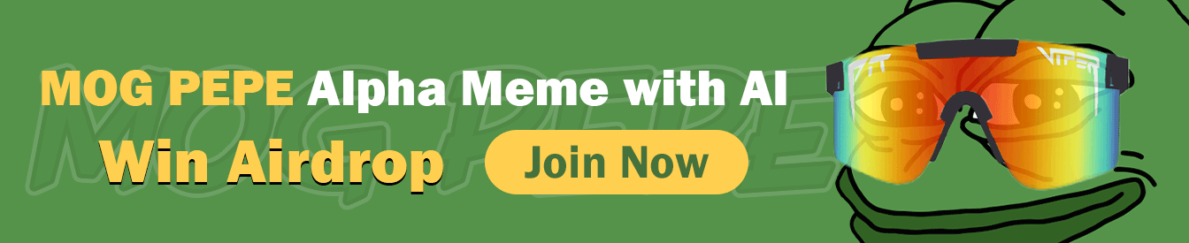 MOG PEPE profile banner