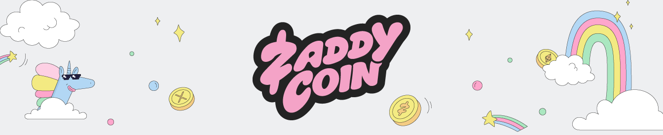 Zaddy Coin profile banner