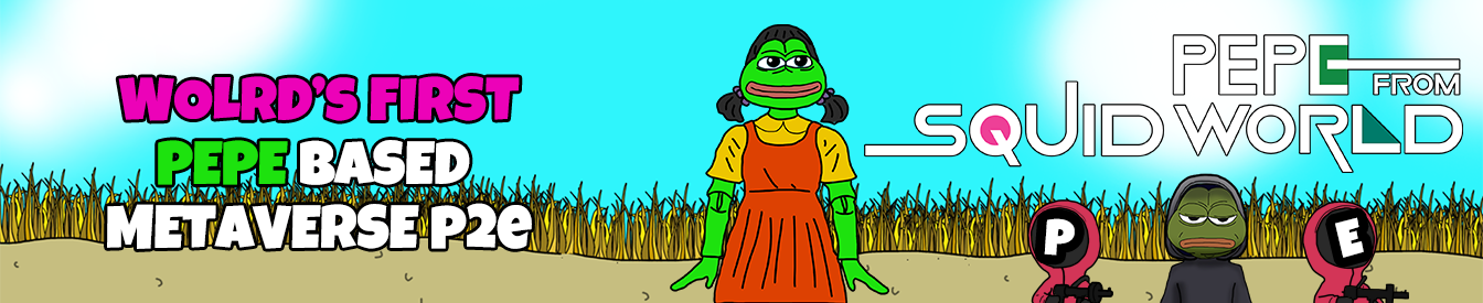 PEPE From Squid World profile banner
