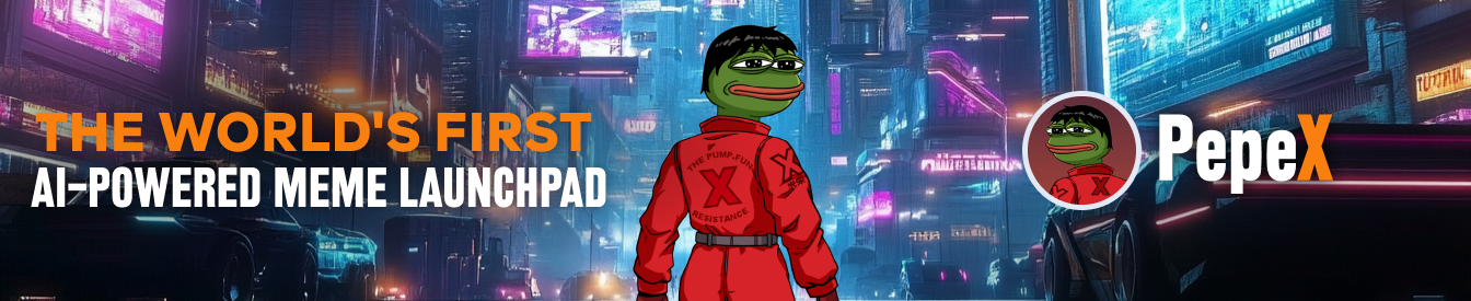 PepeX profile banner