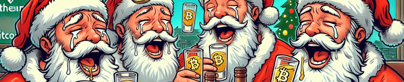 Drunk Santa Claus profile banner