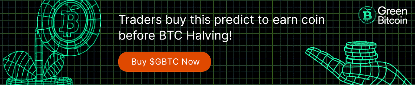 Green Bitcoin profile banner
