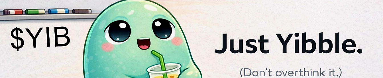 YIBBLE OFFICIAL profile banner