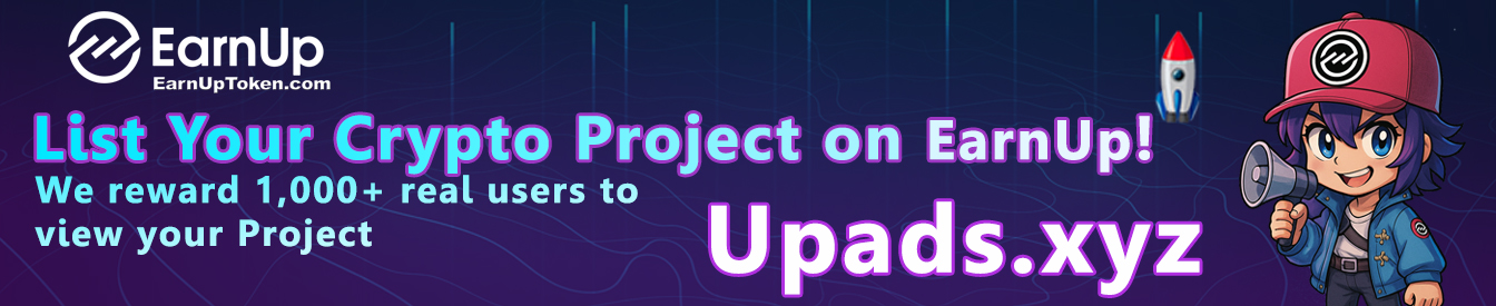 EarnUp Token profile banner