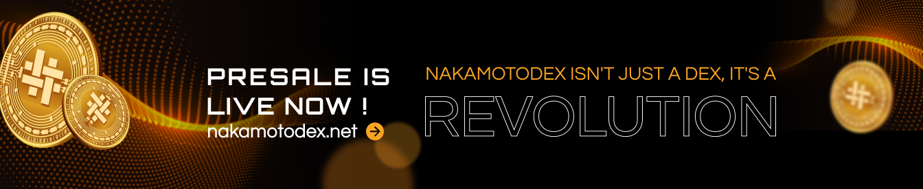NakamotoDEX profile banner