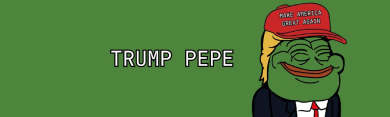 Trump Pepe profile banner
