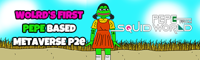 PEPE From Squid World profile banner