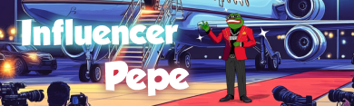 Influencer Pepe profile banner
