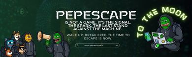 PEPESCAPE profile banner