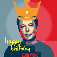 Happy birthday Elon musk