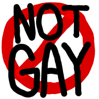 NOT GAY