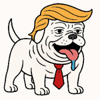 Trump Retarded Mascot