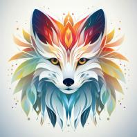 White fox token