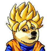 SUPER SAIYAN DOGE