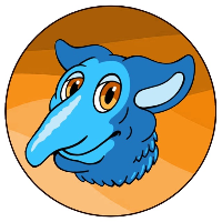 Snarfy Blue