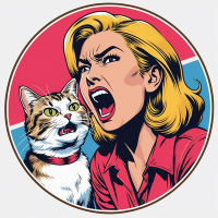 YELLING AT A CAT MEME