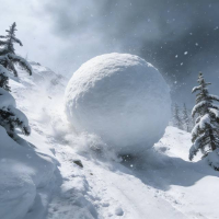 滚雪球