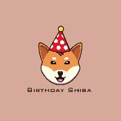 Birthday Shiba