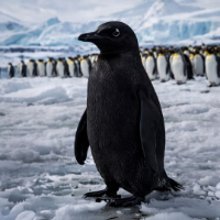 The Black Penguin