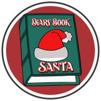 Diary Book Santa