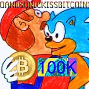 MarioandSonicKissBitcoin100K