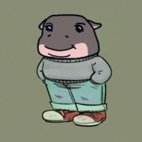 Chill moodeng