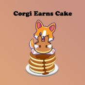 Corgi Earns Cake