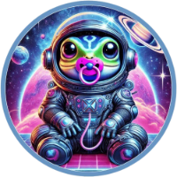BABY SPACE FROG X
