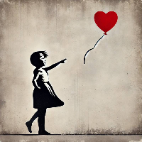 GIRL with balloon (Hope)