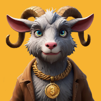 Grumpy goat