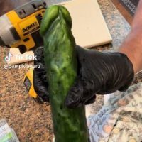 It's just a cucumber