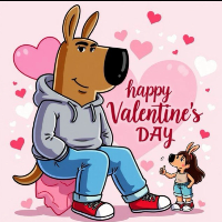 Just a valentine guy