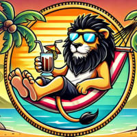 The Lazy Lion