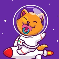 Baby Moon Kitty