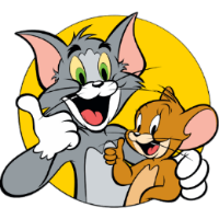 Tom and Jerry burning token