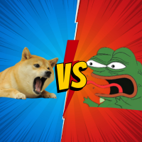 Pepe vs Doge