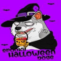 Flooky Halloween doge