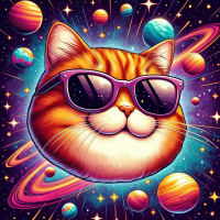 Space cat
