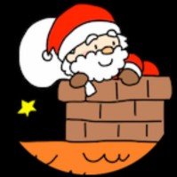 Chimney Santa