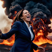 Laughing Kamala