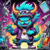 Cute Fury Monster