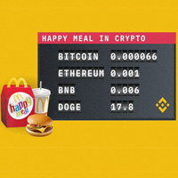 Happy Binance Menu