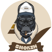 Smoking Monkey Inu