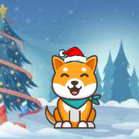Christmas Shiba Inu