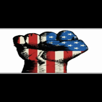 Trump fist of America